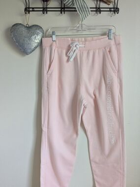 Abercrombie & Fitch Pale Pink Kids Jogger Pants
